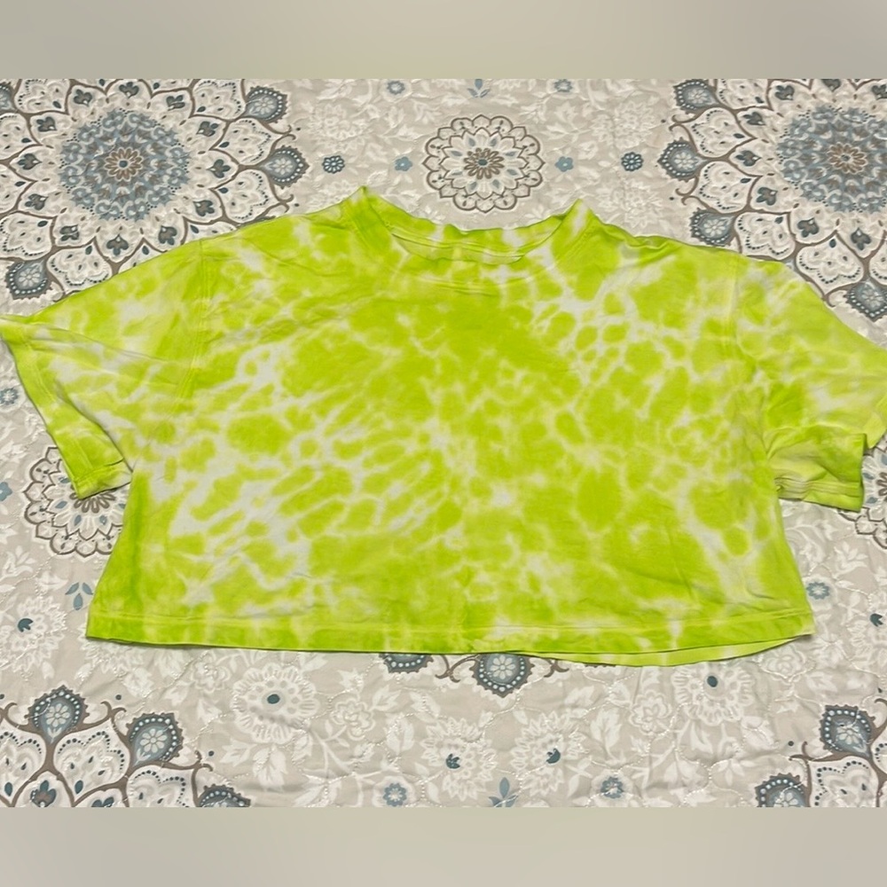 Lululemon All Yours Cropped Tee